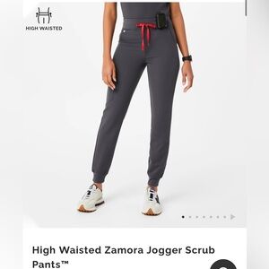 Figs Zamora charcoal jogger scrub pants XXS petite